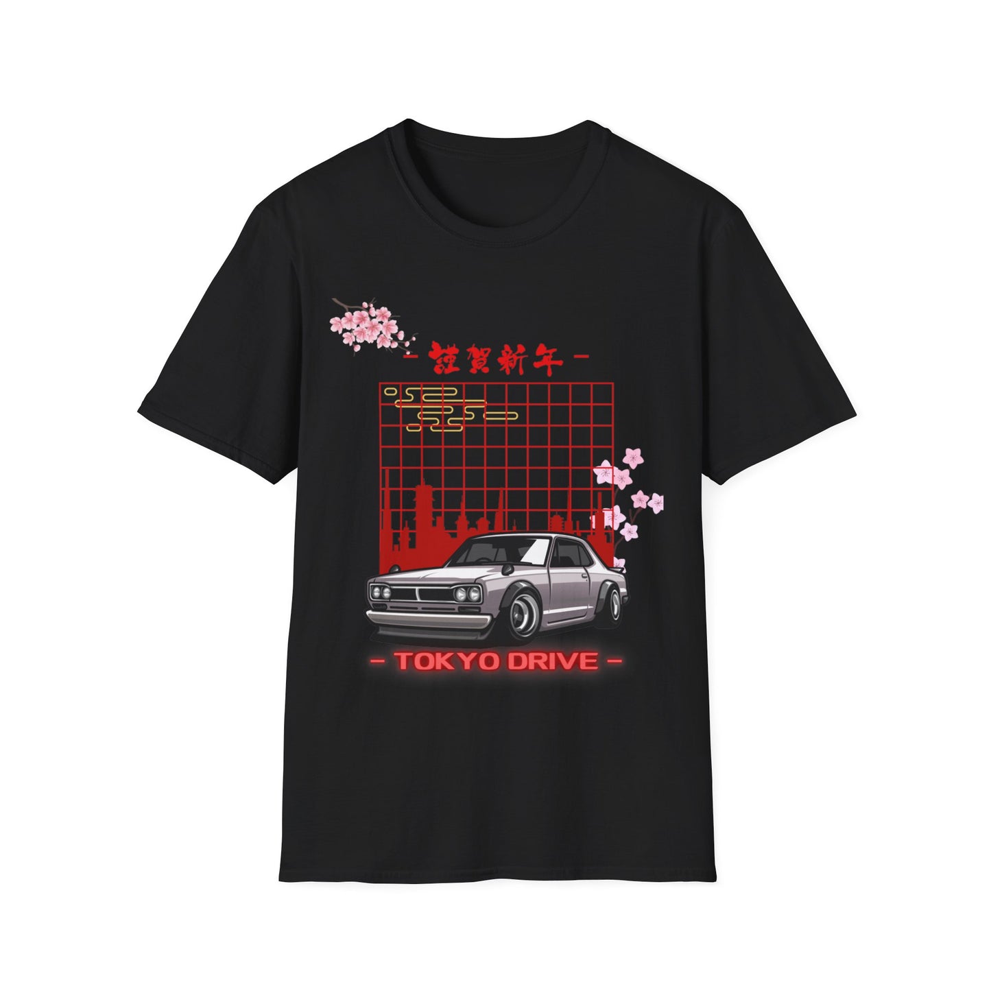 Adult Tokyo Drive Unisex Softstyle T-Shirt