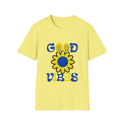 Adult Good Vibes Unisex Softstyle T-Shirt