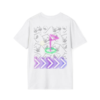 Adult Neon Golf Unisex Softstyle T-Shirt