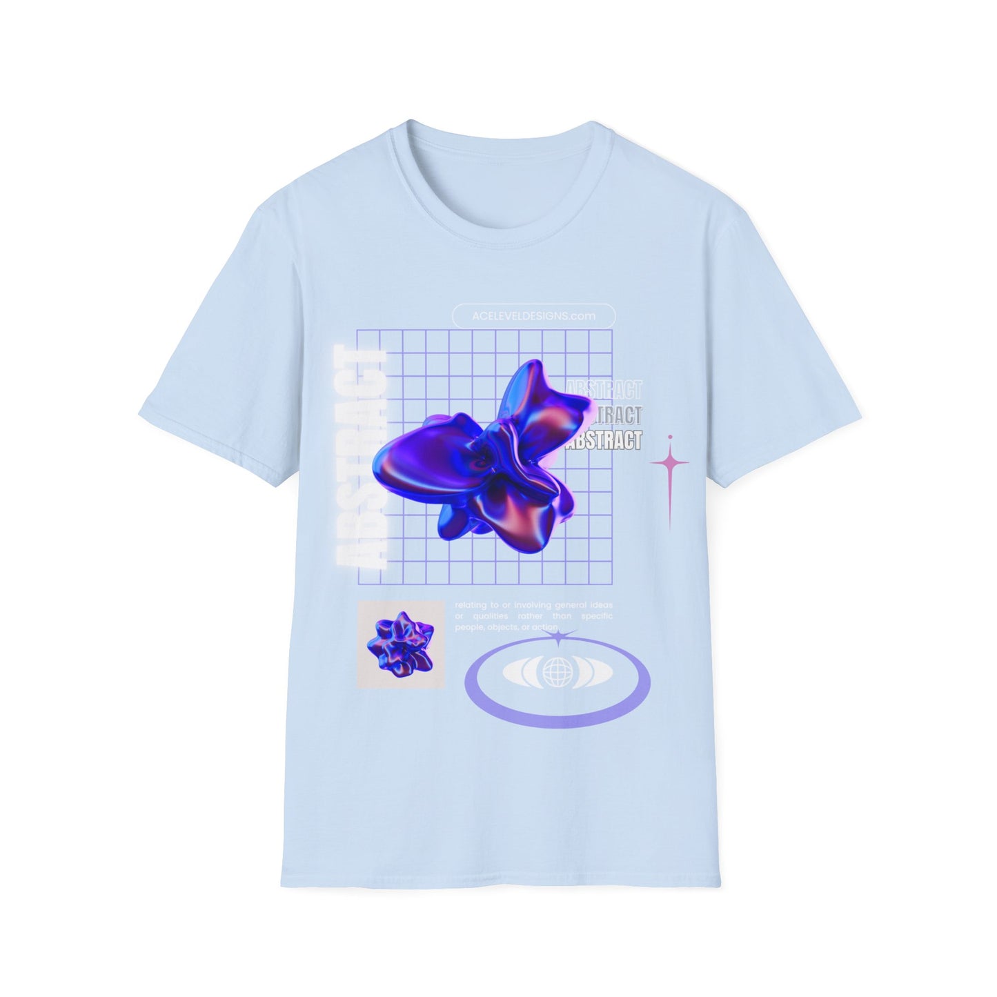 Adult Abstract Unisex Softstyle  T-Shirt