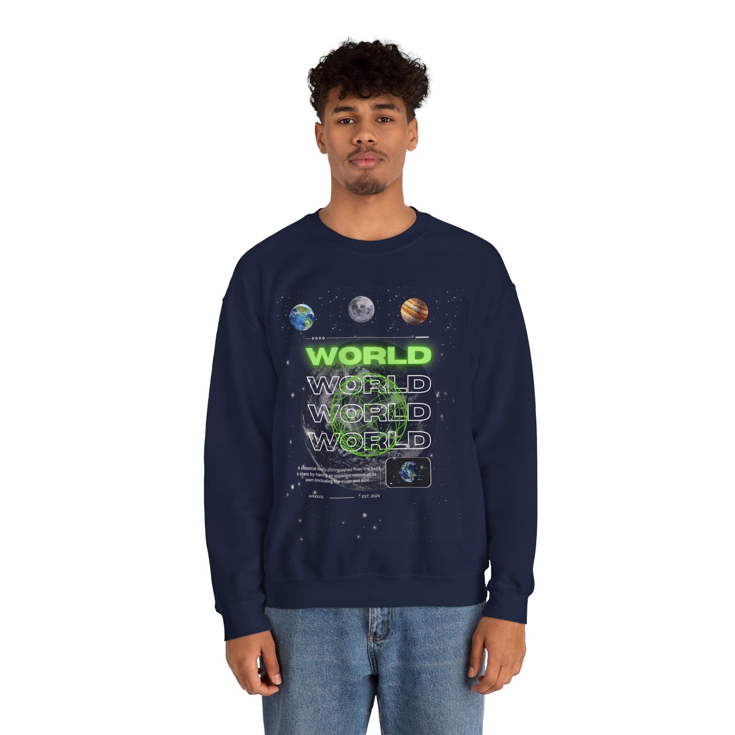 Adult World Unisex Crewneck Sweatshirt