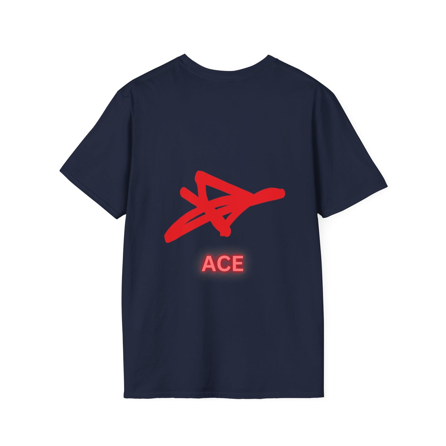 Adult Red ACE Unisex Softstyle T-Shirt