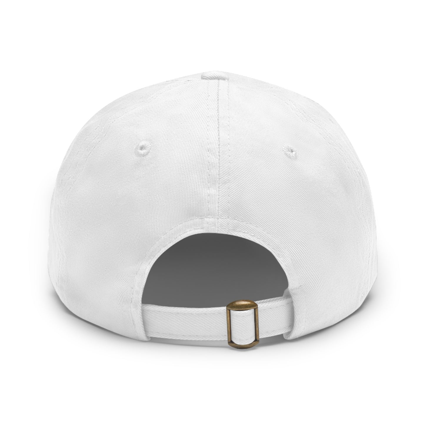 Golf Hat with Leather Patch