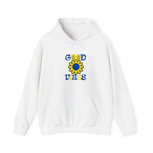 Adult Good Vibes Unisex Hooded Sweatshirt