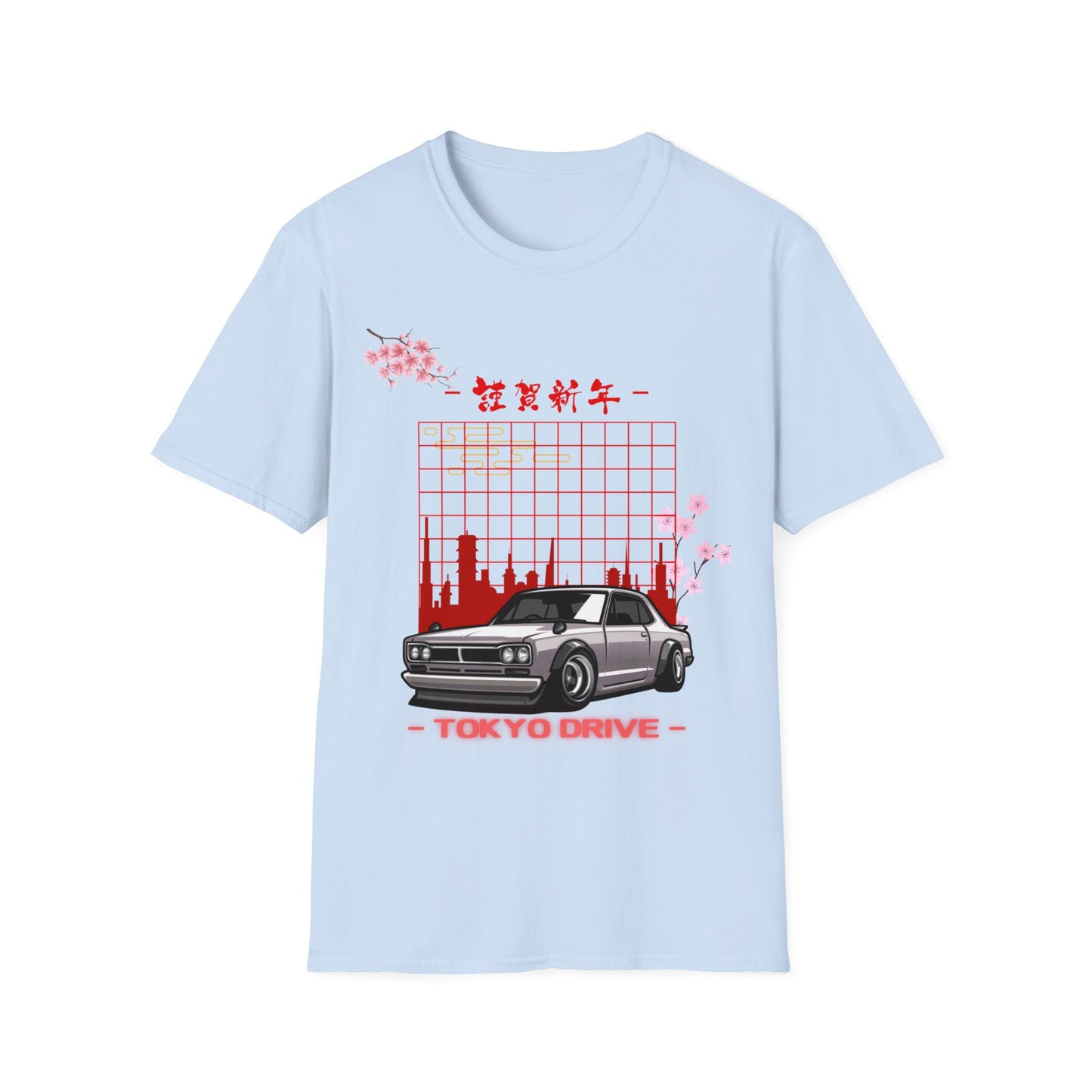 Adult Tokyo Drive Unisex Softstyle T-Shirt