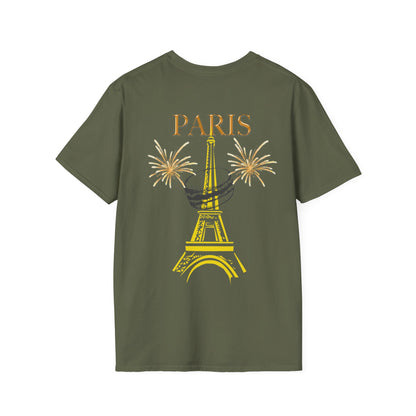 Adult Paris Unisex Softstyle T-Shirt