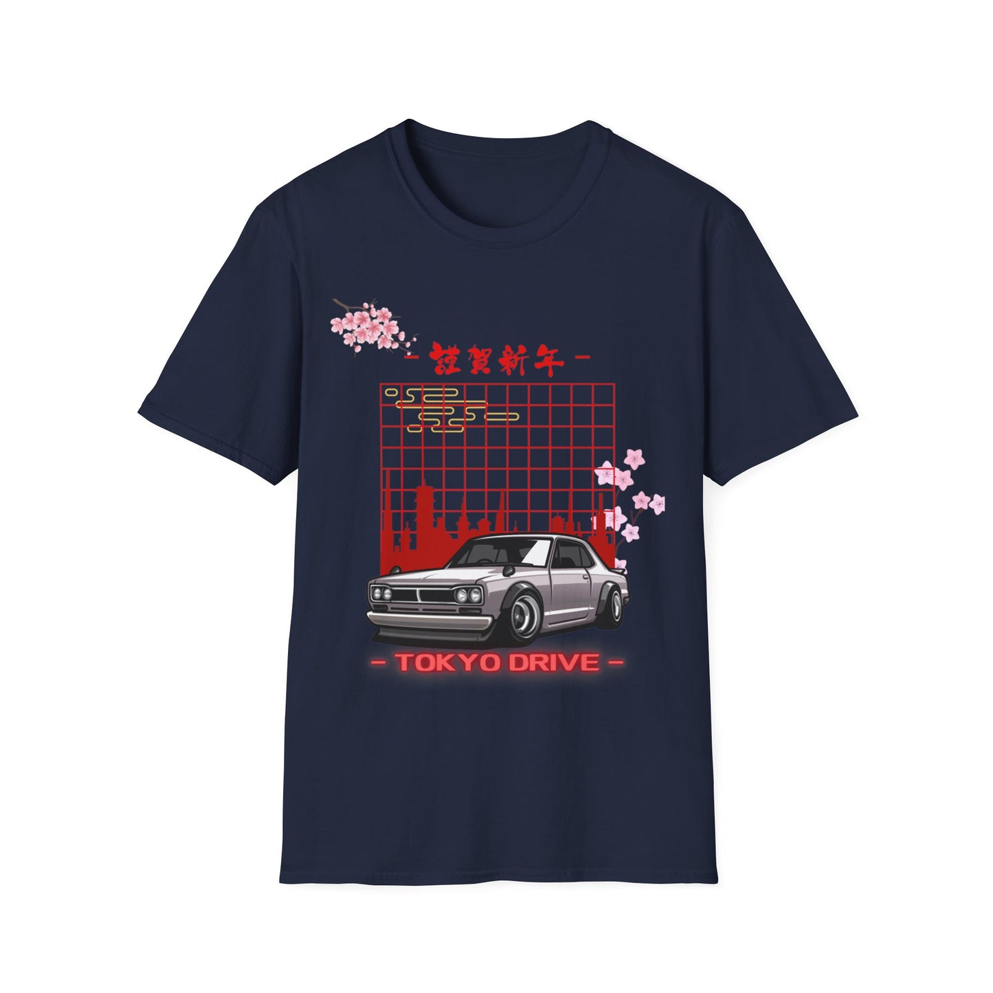 Adult Tokyo Drive Unisex Softstyle T-Shirt