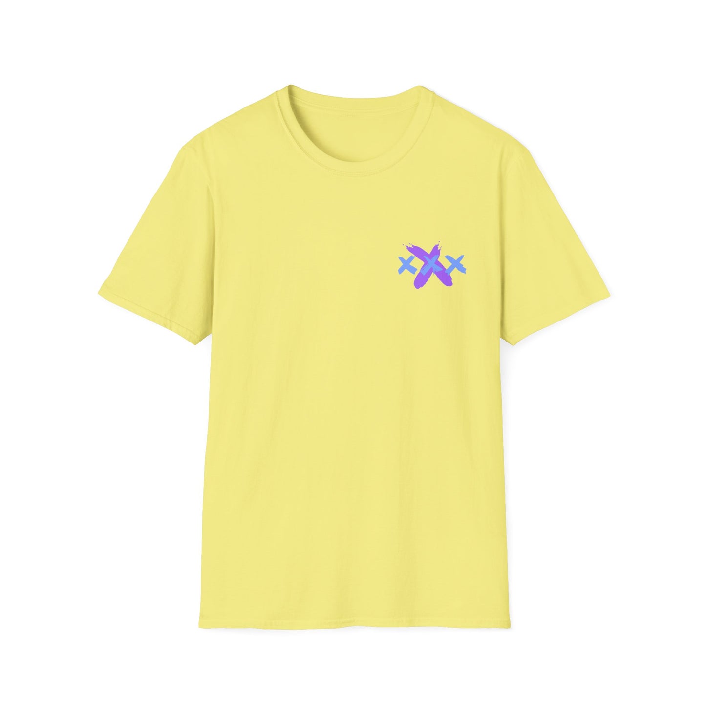 Adult X flower Unisex Softstyle T-Shirt