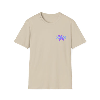 Adult X flower Unisex Softstyle T-Shirt