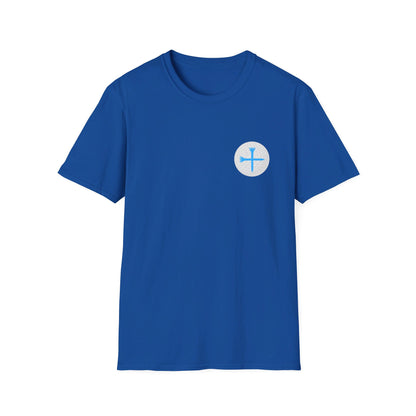 Adult Golf With Jesus Unisex Softstyle T-Shirt