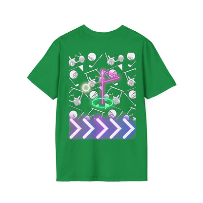 Adult Neon Golf Unisex Softstyle T-Shirt