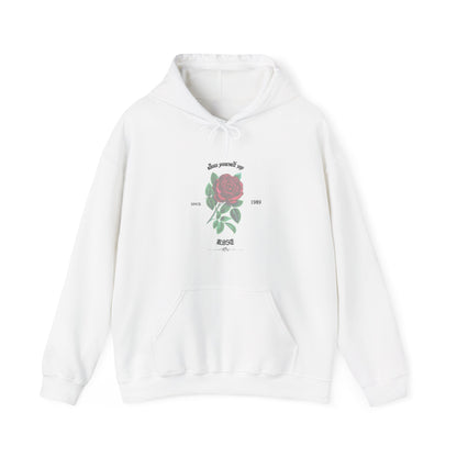 Adult Rose Unisex  Hooded Sweatshirt