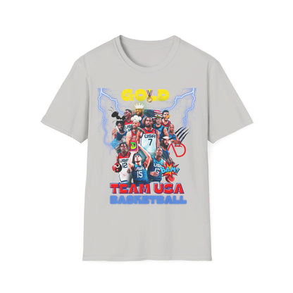 USA Men's Basketball Unisex Softstyle T-Shirt