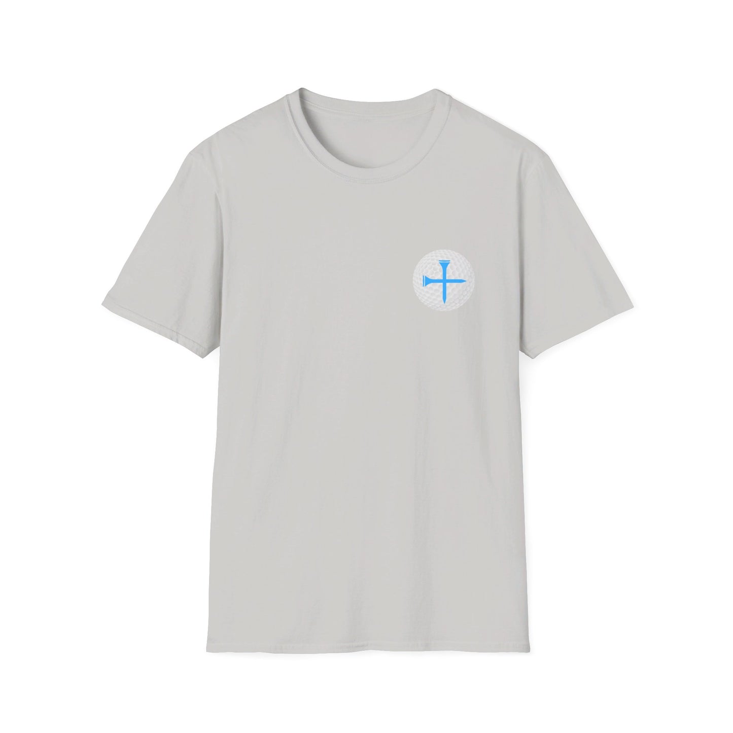 Adult Golf With Jesus Unisex Softstyle T-Shirt