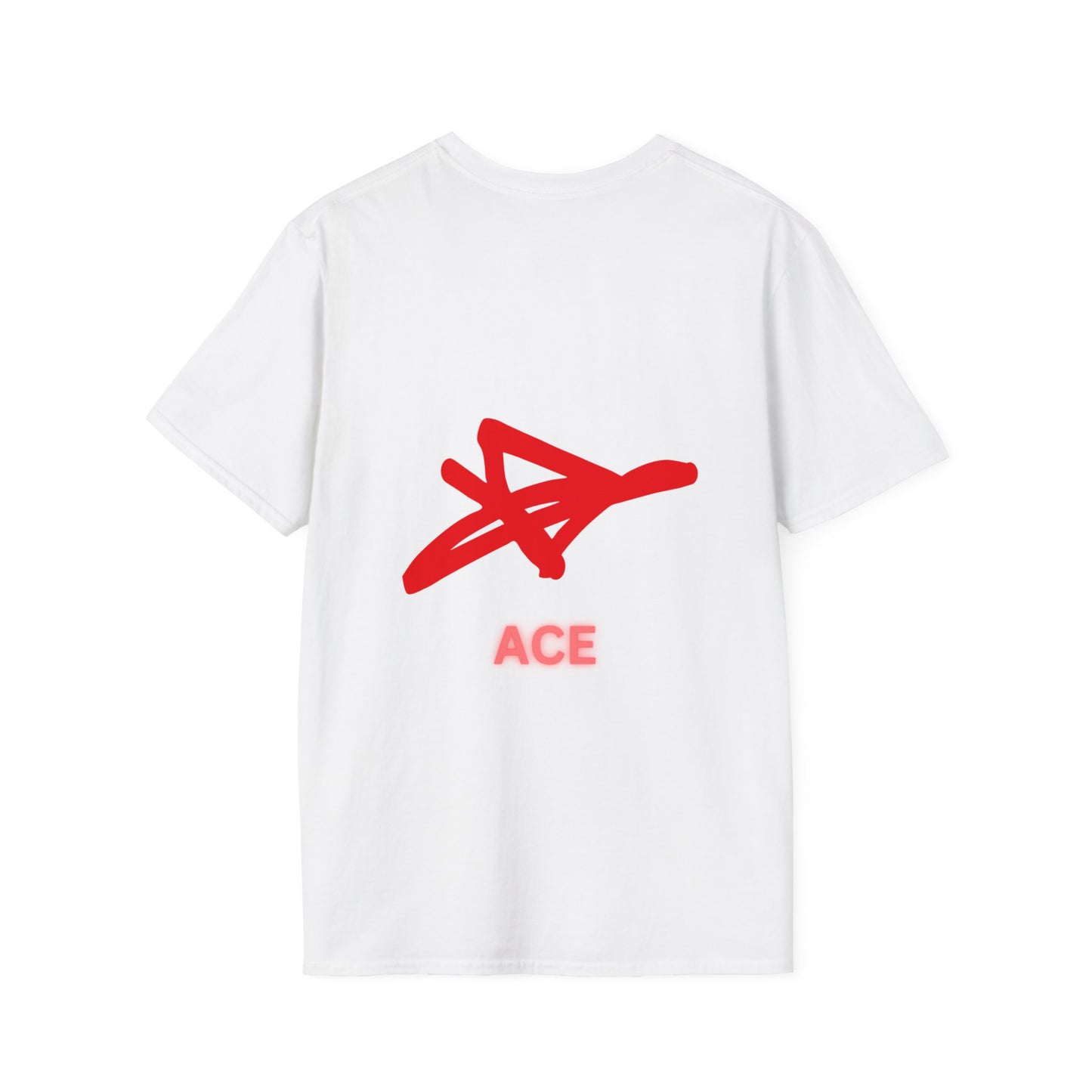 Adult Red ACE Unisex Softstyle T-Shirt